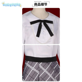 BanG Dream!Sakiko Togawa Cosplay Oblivionis Costume Campus JK Uniform Shirt Skirt Tie Set Halloween Party Sweet Girl clothing