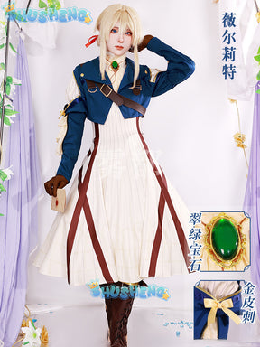 Anime Violet Evergarden Cosplay Costume Cosplay Violet Evergarden Costume For Women Halloween Two-dimensional Role Play