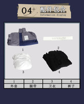 Sumino Takumi Cosplay Costume The Hundred Line -Last Defense Academy-  Uniform Halloween Carnival Party Christmas Play Role