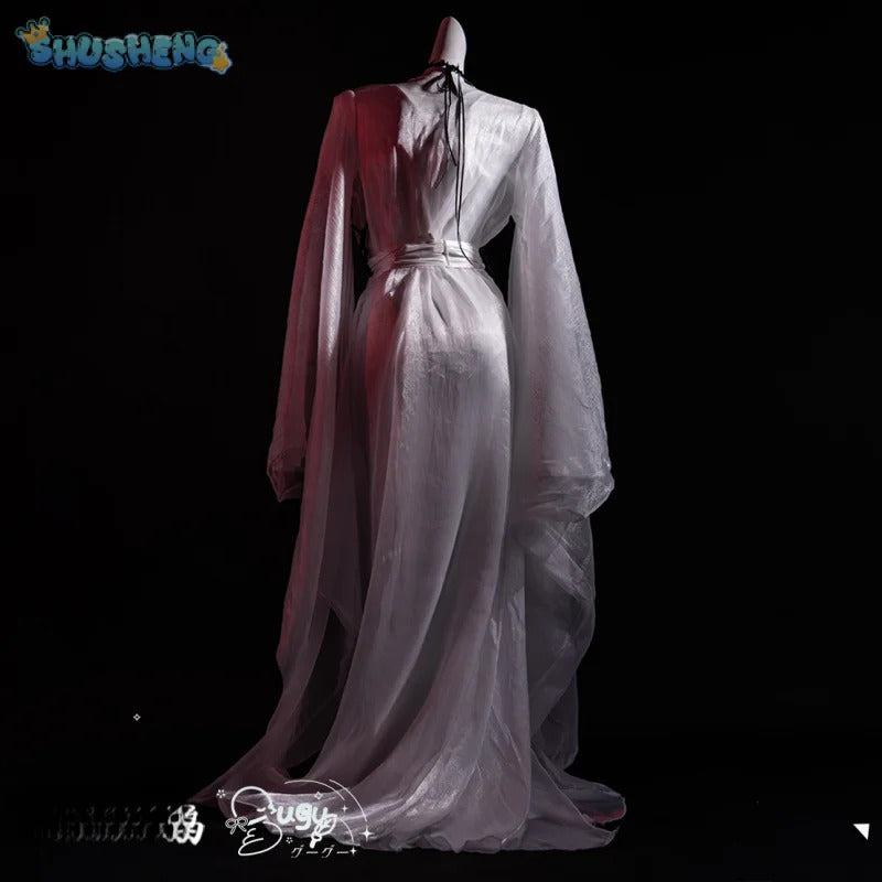 Game Path to Nowhere Shalom MBCC-S-017 Cospaly Costume Dress Coat Headwear Earrings Necklace Waist Halloween Elegant Women Set