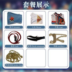 Ensemble Stars! 7th Anniversary Tsukinaga Leo Himemiya Tori Sena Izumi Cosplay Costume Cos Game Anime Party Uniform Hallowen