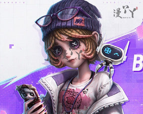 IdentityⅤTracy Reznik Mechanic BLK team Cosplay Costume Glasses Halloween Party Outfit Props Accessories for Boys Girls