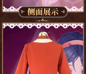 Anime Game MiSide Cosplay Steam Women Girl Top Skirt Tie Headband Hair Accessories Socks JK Uniform Full Suit Carnival Costume