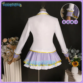 Aikatsu! Series Venus Ark Cosplay Costume School Uniform Halloween Carnival Party Christmas Play Role Clothes Clothing for Women
