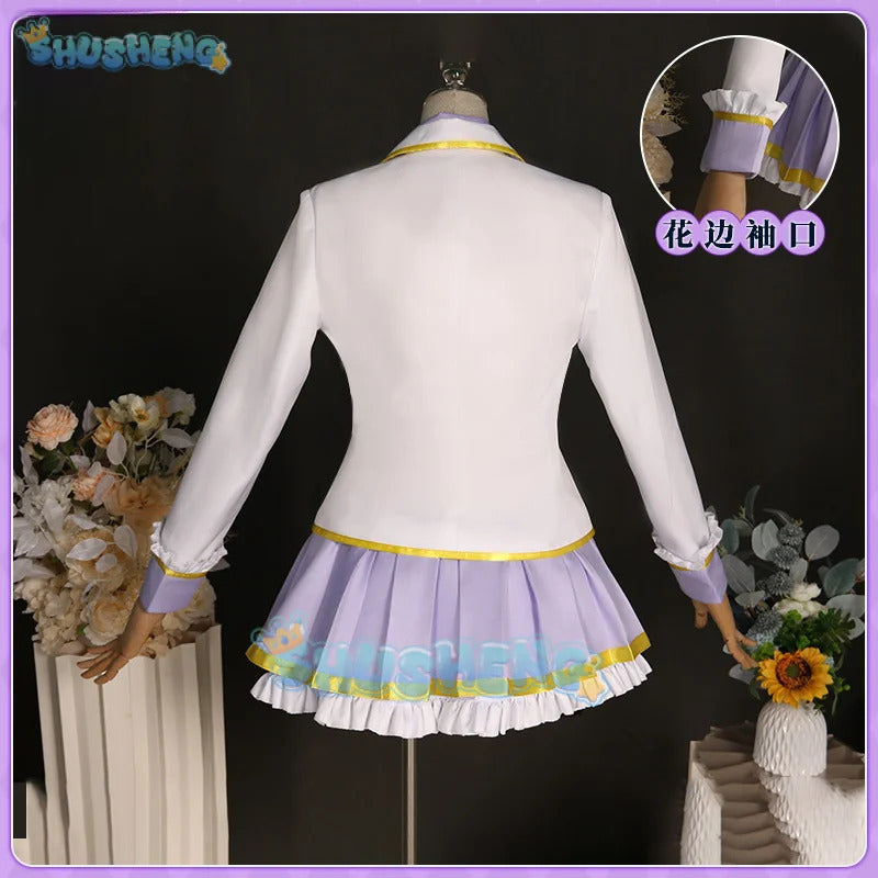 Aikatsu! Series Venus Ark Cosplay Costume School Uniform Halloween Carnival Party Christmas Play Role Clothes Clothing for Women