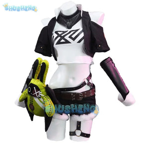 Game Zenless Zone Zero Nicole Demara Cosplay Costume Pink Wig Halloween Cute Girl Women New Year Party Cosplay Shorts Sexy Suit