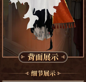 Identity V Naib Subedar Cosplay Costume Mercenary Cos Handsome Fashion Uniforms Activity Party Role Play Clothing Game