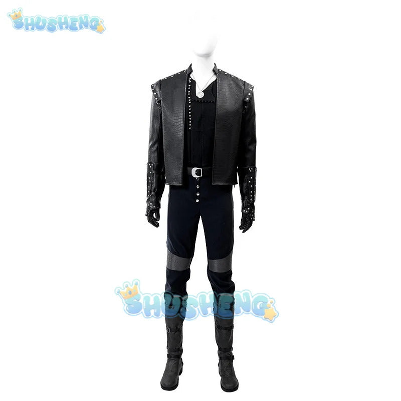 Geral Witcher 5 Cosplay Costume Uniform Geralt of Rivia White Wolf Halloween Carnival Party Christmas Play Role Clothes Clothing