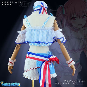 Bathing suit Momoi Airi Cosplay costume Halloween Christmas Role PJSK skirt sexy costume Swimming costume