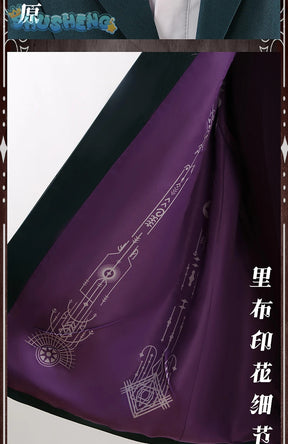 Agatha Harkness Cosplay Prof. Emeritus Harkness Costume Movie coat shirt pants necklace carnival party men women suit uniform