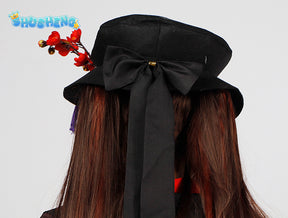 Game Genshin Impact Hutao Cosplay Costume Uniform Wig Cosplay Anime Game Hu Tao Chinese Style Halloween Costumes For Women Anime