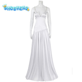 Joker: Folie à Deux Harry Quinn Cosplay Costume Slip Dress Halloween White Skirt Sexy