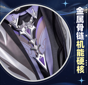 Shusheng-R Genshin Impact Kyryll Chudomirovich Flins Cosplay Costume Full Set Uniform Role Play Halloween Carnival Party Outfit