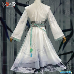 Identity V Qi Shiyi Antiquarian Ink Rhyme Series Women Cosplay Costume Anime Game Roleplay Suits Carnival Holiday Party Uniforms
