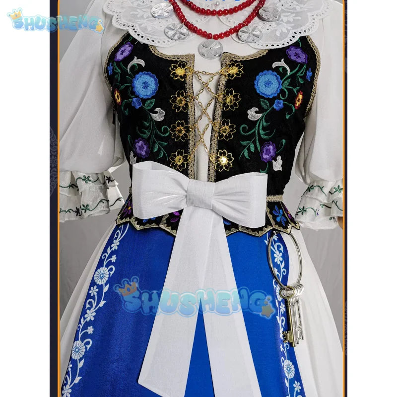 Identity V Vera Nair Perfumer Cosplay Costume Dress Uniform Game Suit Halloween Party Outfit Women's Role Play Clothing New