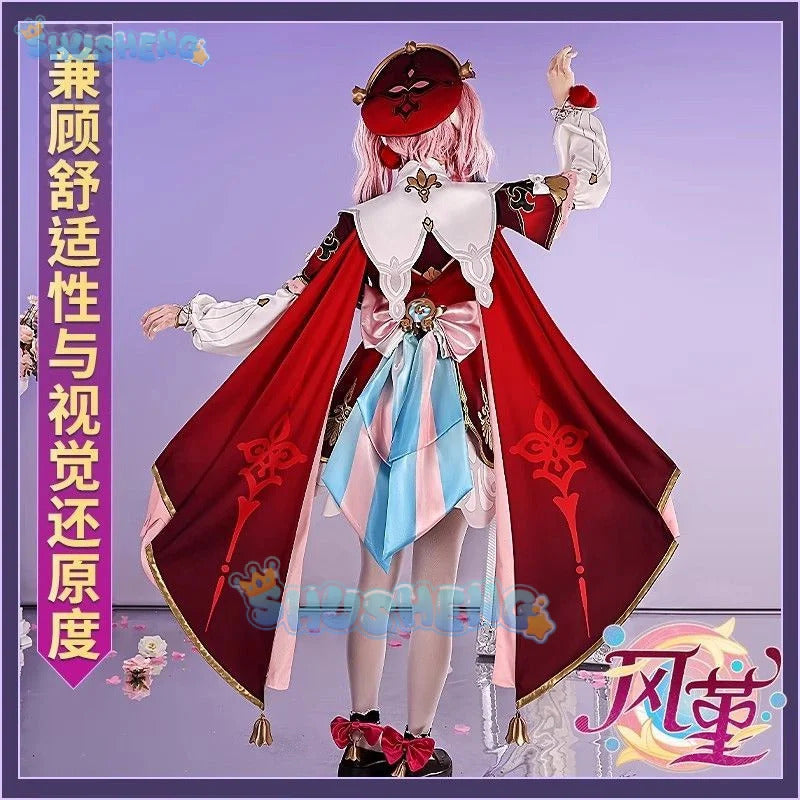 Hyacine Cosplay Costume Game Honkai：Star Rail Hyacinthia Uniform Halloween Carnival Party Christmas Play Role Clothes Clothing