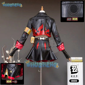 Shusheng Zenless Zone Zero Burnice Whita Game Suit Lovely Uniform Cosplay Costume Halloween Party Role Play Outfit Women S-XXL