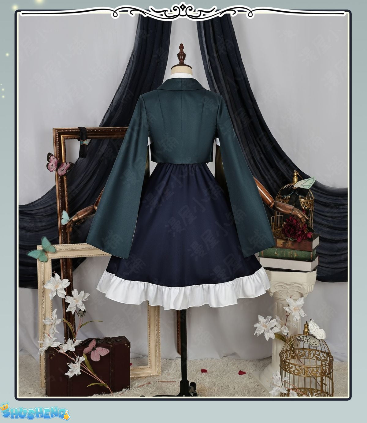 Firefly Cosplay Game Honkai Star Rail Midsummer Firefly Time Casual Wear Suit Cosplay Costume Dress Halloween Cos
