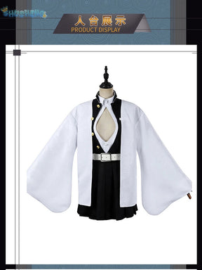 Anime Demon Slayer Kochou Kanae Tokitou Muichirou Kanroji Mitsuri Cosplay Costume Halloween Carnival man Woman Full Set uniform