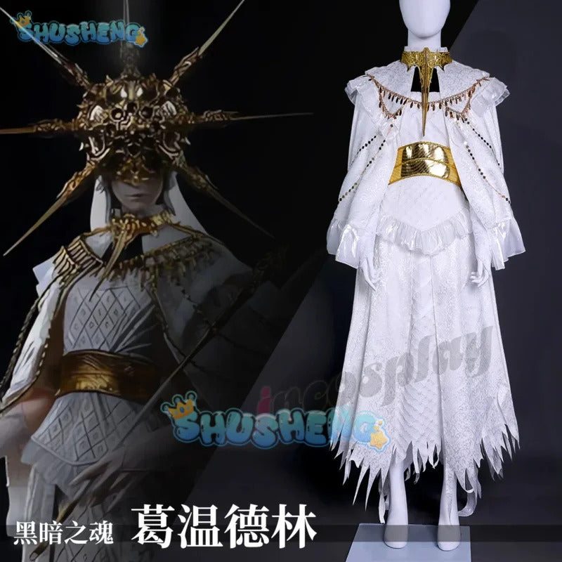 DARK SOULS Gwyndolin Cosplay Costume Uniform Halloween Carnival Party Christmas Play Role Clothes Clothing for Women