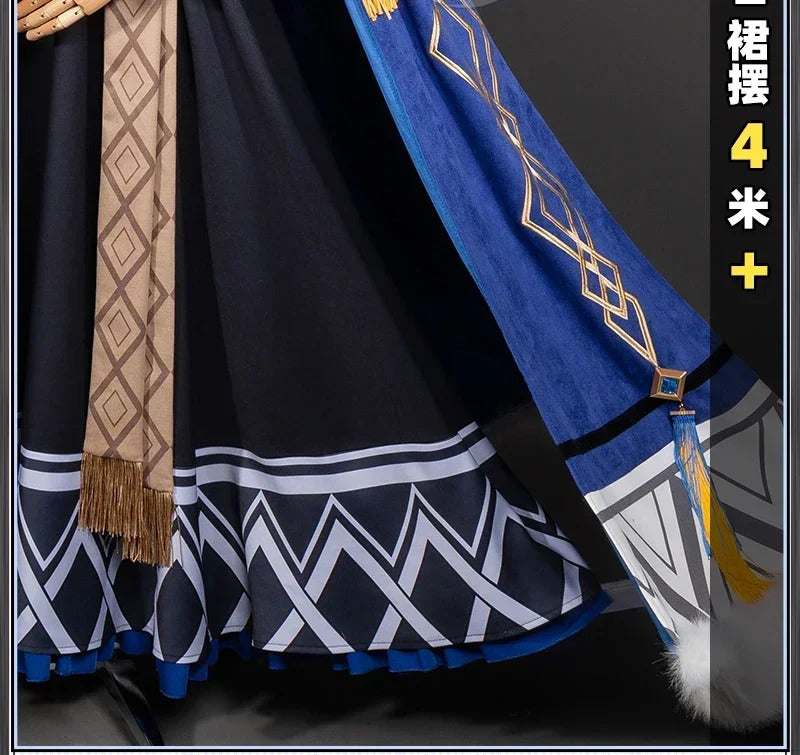 Shusheng-R Game Arknights Pramanix the Prerita Cosplay Costume Halloween Carnival Party Christmas Play Role Clothes Clothing