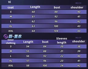 Shusheng lol arcane Season 2 VI Caitlyn cosplay costume uniform Halloween Carnival Party Christmas play rode clothing