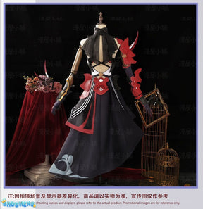 New Anime Honkai Impact 3 Raiden Mei Cosplay Horns Halloween Devil Horns Barrettes Cosplay Hair Clip Headdress Costume Masquerade