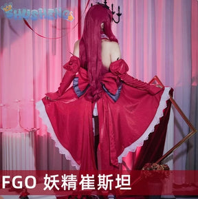 Fairy Knight Tristan Baobhan Sith FGO Cosplay Fate Grand Order Costume Gorgeous Princess Dress Accessories Halloween Uniform