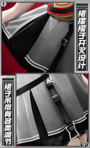 Shusheng Arknights Nymph Cosplay Costume Cos Game Anime Party Uniform Hallowen Play Role Clothes Clothing