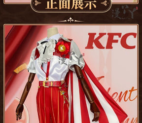 Game Identity V Knights Richard Sterling Cosplay Costume Fancy Anime Clothing Party Suit Halloween Carnival Uniforms Handsome