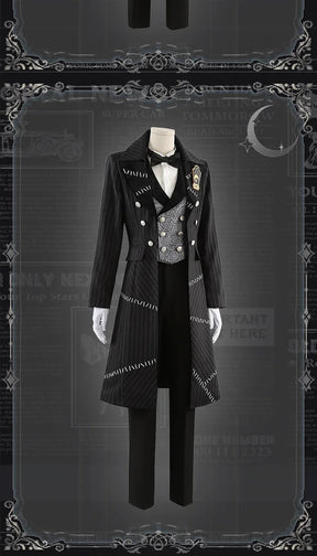 Twisted-Wonderland Idia Shroud Cosplay Costume Uniform Halloween Carnival Party Christmas Play Role Clothes Clothing