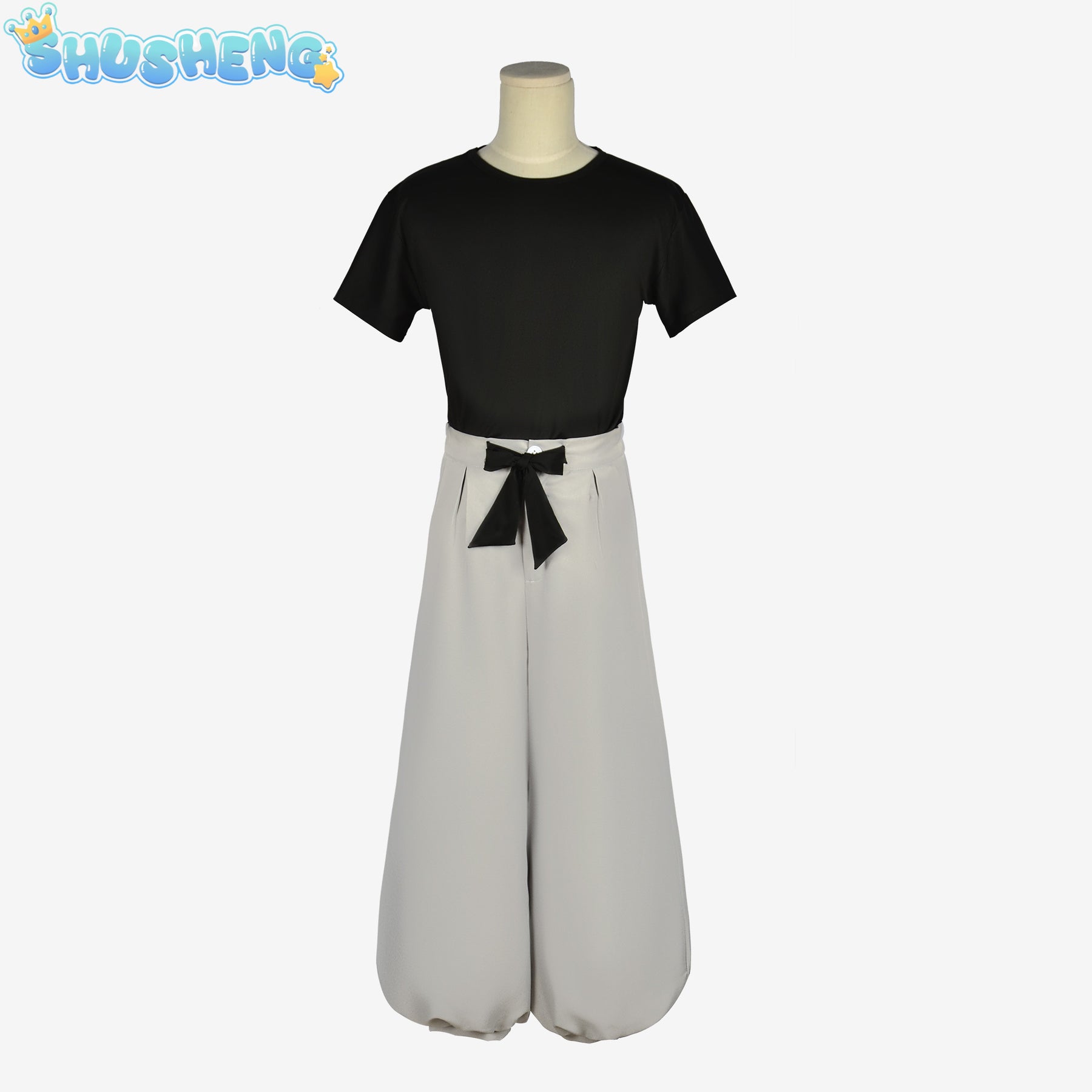 Jujutsu JJK Manga Anime Fushiguro Toji Satoru Gojo Cosplay Costume Wig T-shirt Pants Rose Net Halloween Christmas