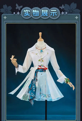 Identity Ⅴ Joseph Desaulniers Photographer Cosplay Costume Halloween summer beach casual uniform jacket shorts necklace prop set