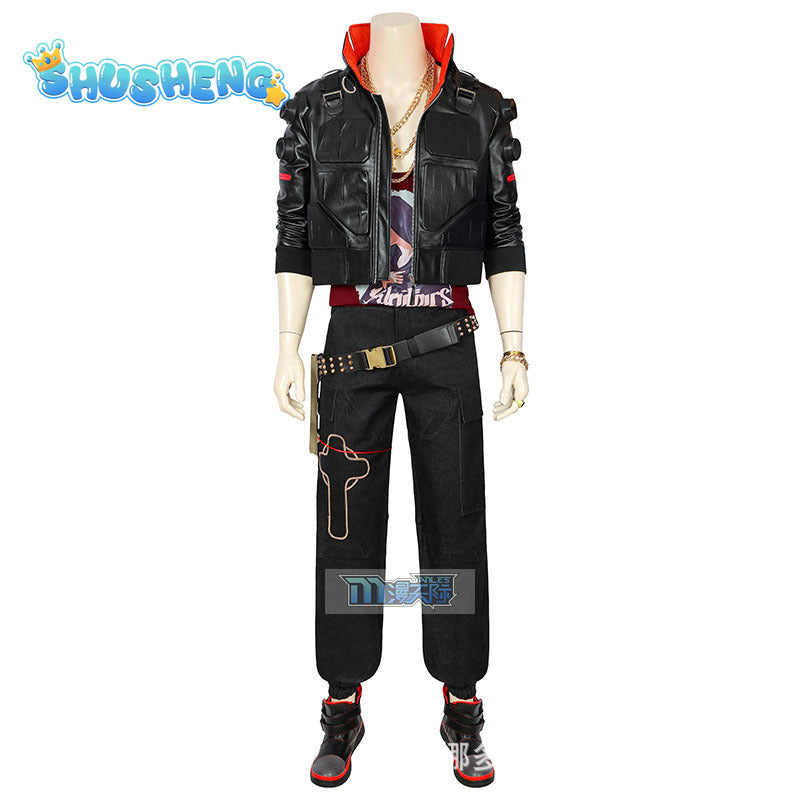 Cyber and Punk 2077 coswear PS4 mercenary Jack same cosplay clothing