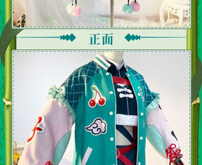 Hatsune Miku Cosplay Costume Chinese Style Dress Halloween Party Gorgeous Uniform Accessories Props Complete Set