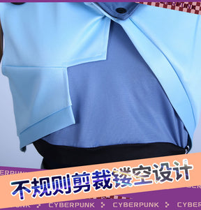 Valorant Jett Cosplay Costume Women Halloween Outfits Full Set Uniform Suit Party Role Play Clothing