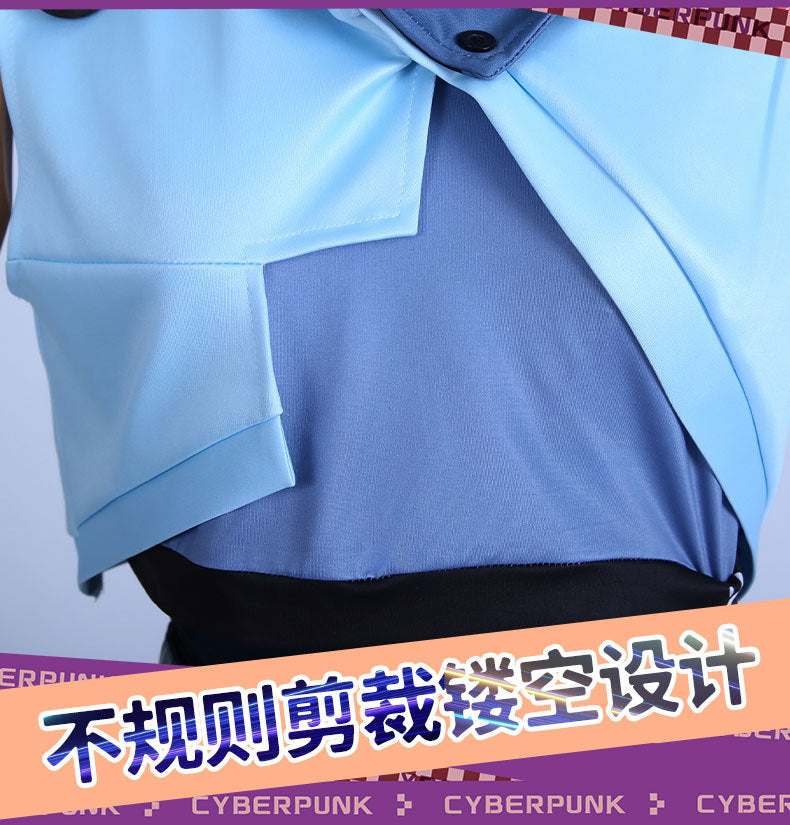 Valorant Jett Cosplay Costume Women Halloween Outfits Full Set Uniform Suit Party Role Play Clothing