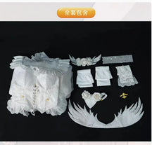 Anime HMS Janus Azur Lane cosplay costume Dress Socks Headwear Necklace Set Halloween Party Gorgeous Wedding Dress New Uniform
