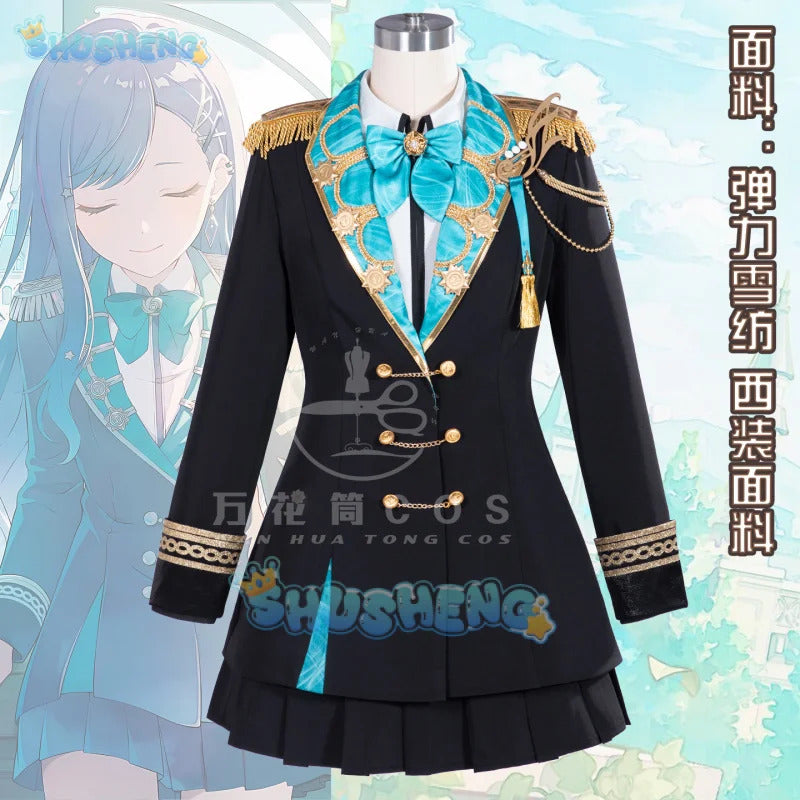 Game Project Sekai Shiraishi An Azusawa Kohane Cosplay Costume Uniform Halloween Party for Women Men Carnival Props