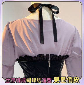 Takanashi Rikka Cosplay Costume Anime Love Chunibyo&Other Delusions Women Halloween Carnival Role Playing Dress Set