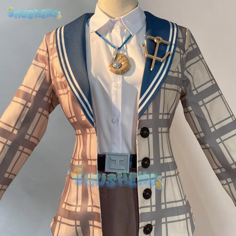 Identity V Alice Derose Reporter Women Cosplay Costume Cos Game Anime Party Uniform Hallowen Play Role Clothes Clothing