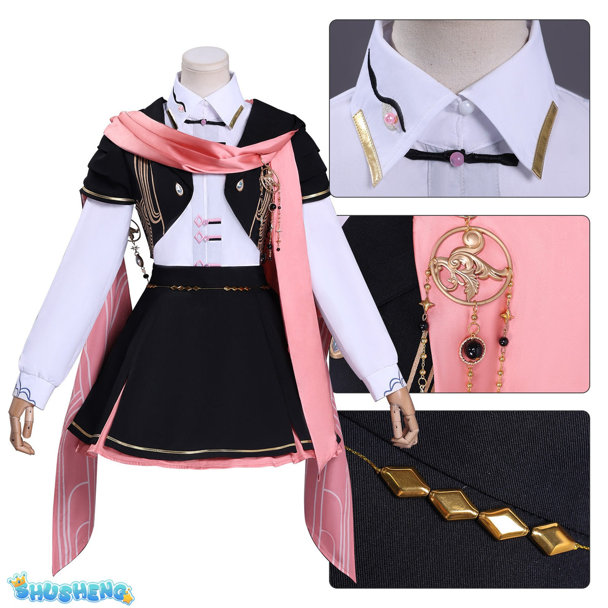 Game Tears Of Themis Heroine Rose Cosplay Costume Lawyeress Working Uniform Female Activity Party Role Play Clothing