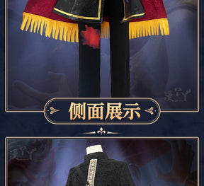 Identity V Frederick Kreiburg Cosplay Costume Composer Dragon Hunter Uniform Suit Halloween Costumes