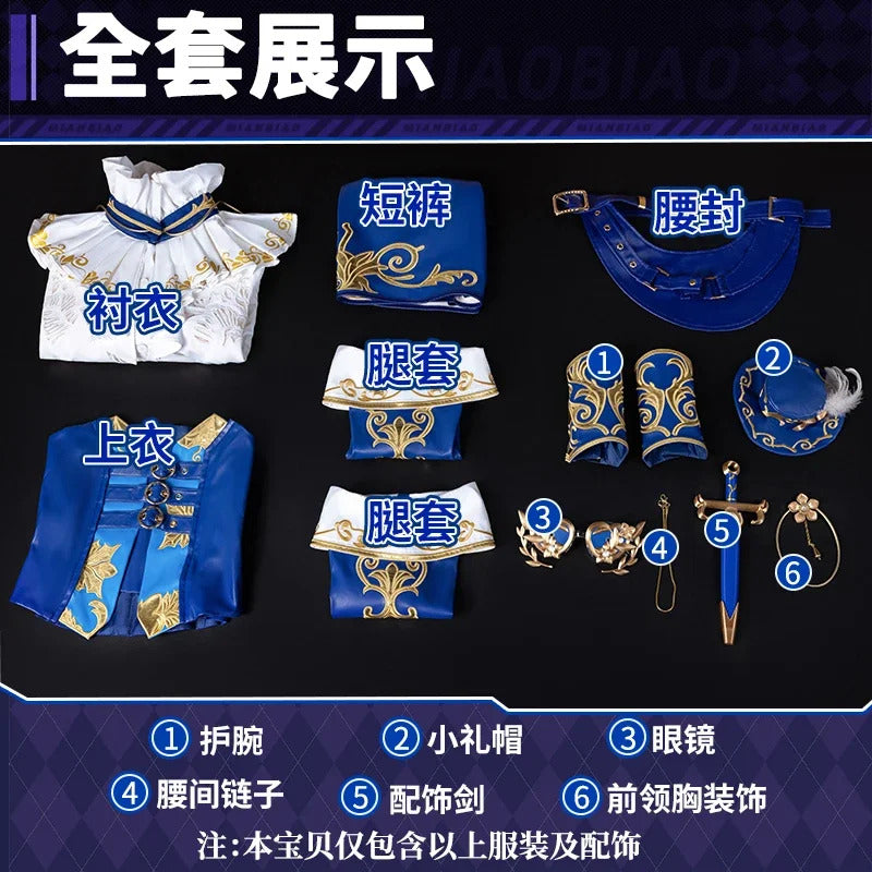 Cheerleader Cosplay Costume Game Identity Ⅴ E-Sports Surge Uniform Halloween Carnival Party Christmas Play Role Clothes Clothing