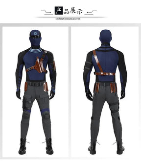 Daredevil Born 2 Bullseye Cosplay Costume Uniform Halloween Carnival Party Christmas Play Role Clothes Clothing for Men