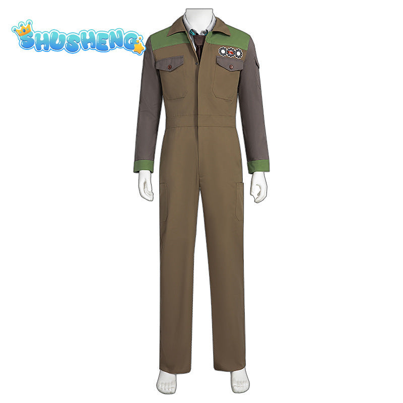 New Arrival TVA Uniform Costume Disguise Loki Cosplay Costume Set for Adults Halloween Outfit Custom Size