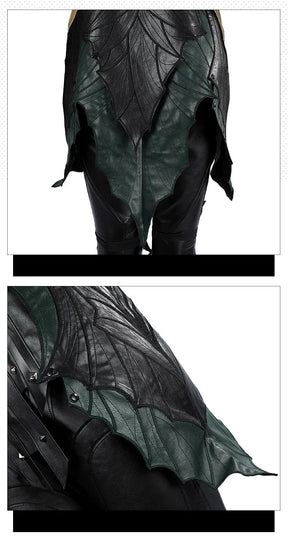 Game Baldur's Gate 3 Minthara Cosplay Costume Women Leathe Battle Suit with Accessories Halloween Carnival Party Outfits