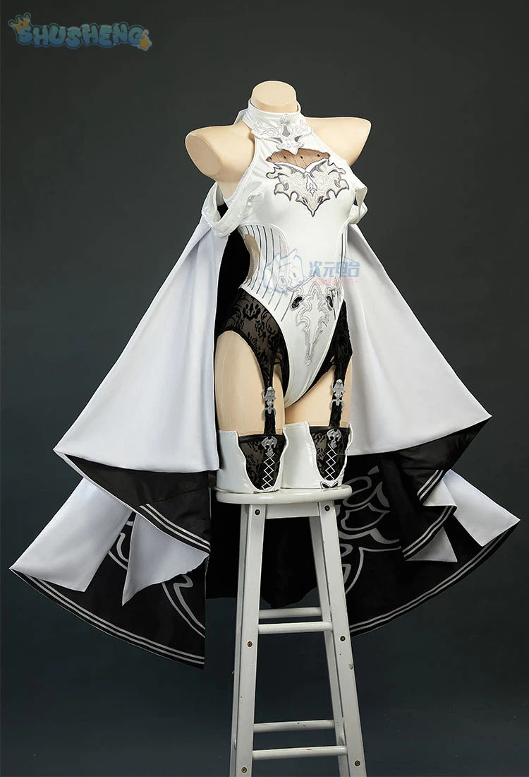 Game NieR Re[in]carnation True Dark 10H Liberation War Cosplay Costume Sexy one-piece bodysuit and accessories Halloween 10H Set