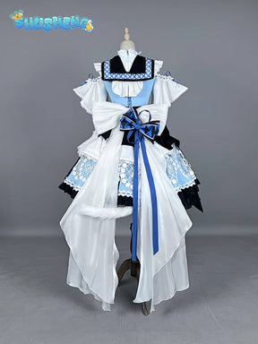 Game Cosplay Series:  Arknights-Rosmontis （An Airy Dream） Cosplay Sweet Costume Shushengcos