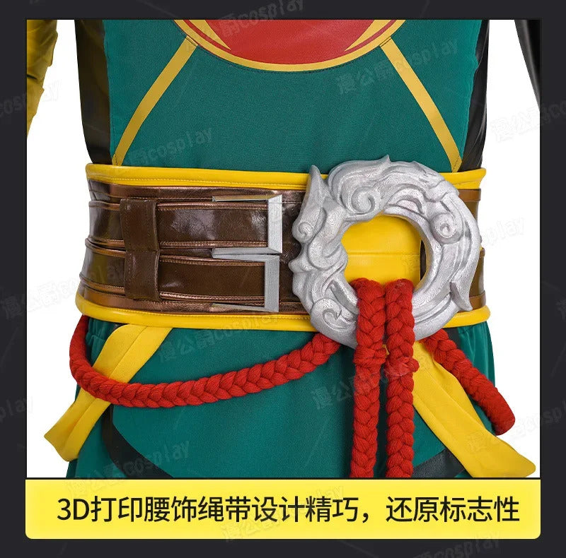 ‌Iron Fist‌‌Lin Lie‌ Cosplay Costume Uniform Halloween Carnival Party Christmas Play Role Clothes Clothing for Men